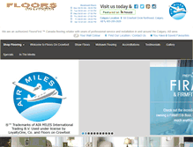 Tablet Screenshot of floorsoncrowfoot.com